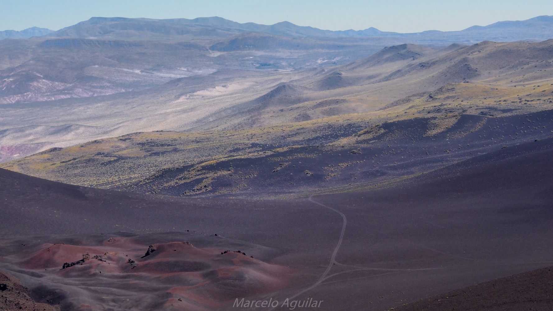 General view of PAYUNIA, Argentina
