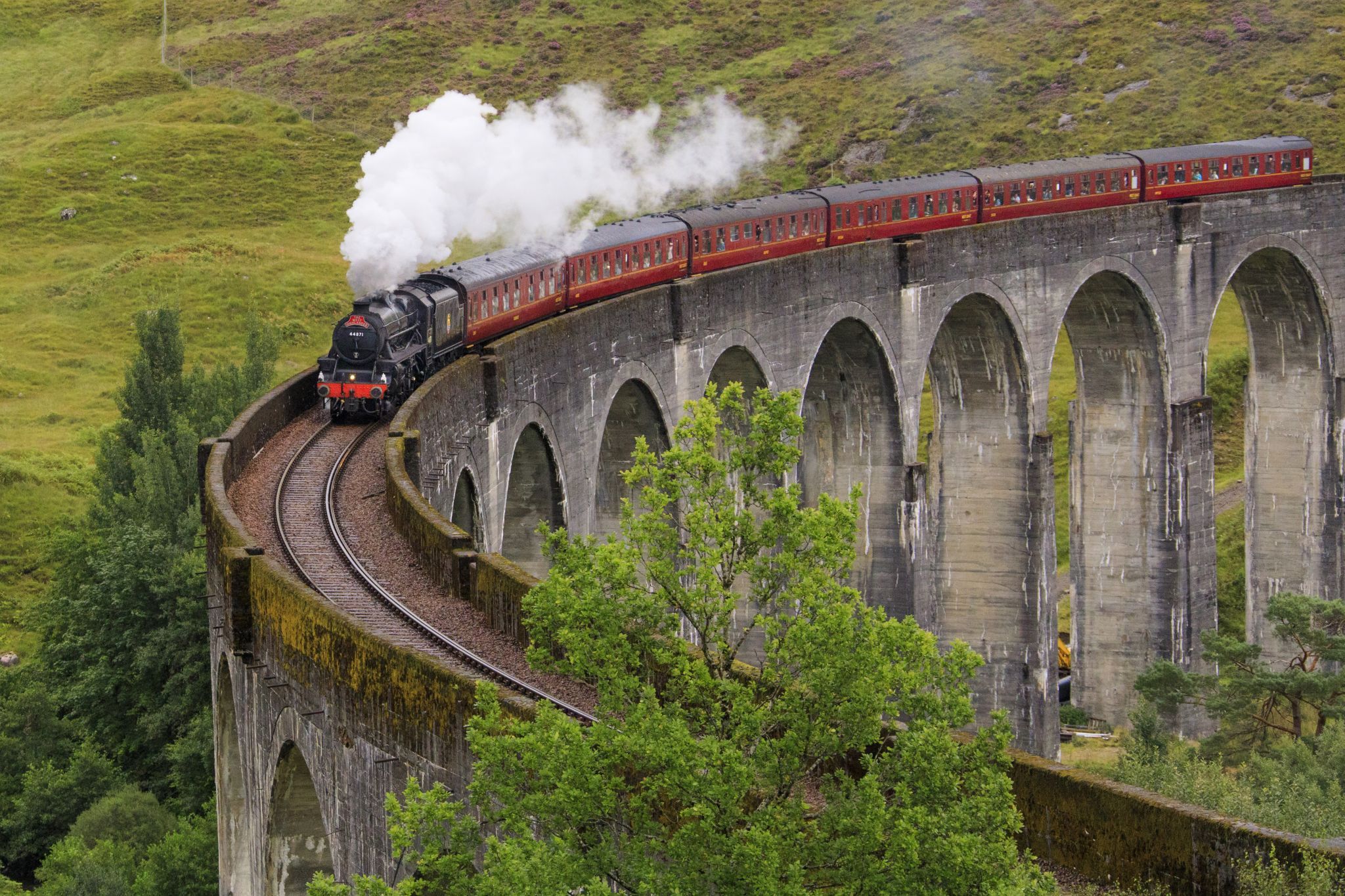 Glenfinnan Viaduct, Scotland, United Kingdom