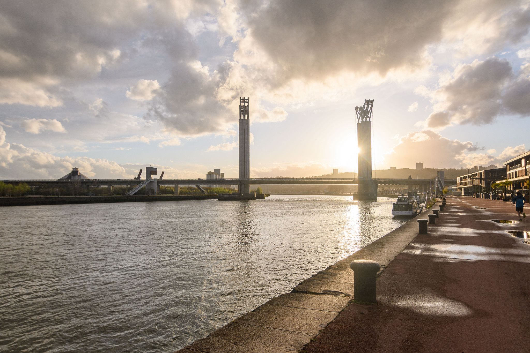 Gustave Flaubert Bridge, France