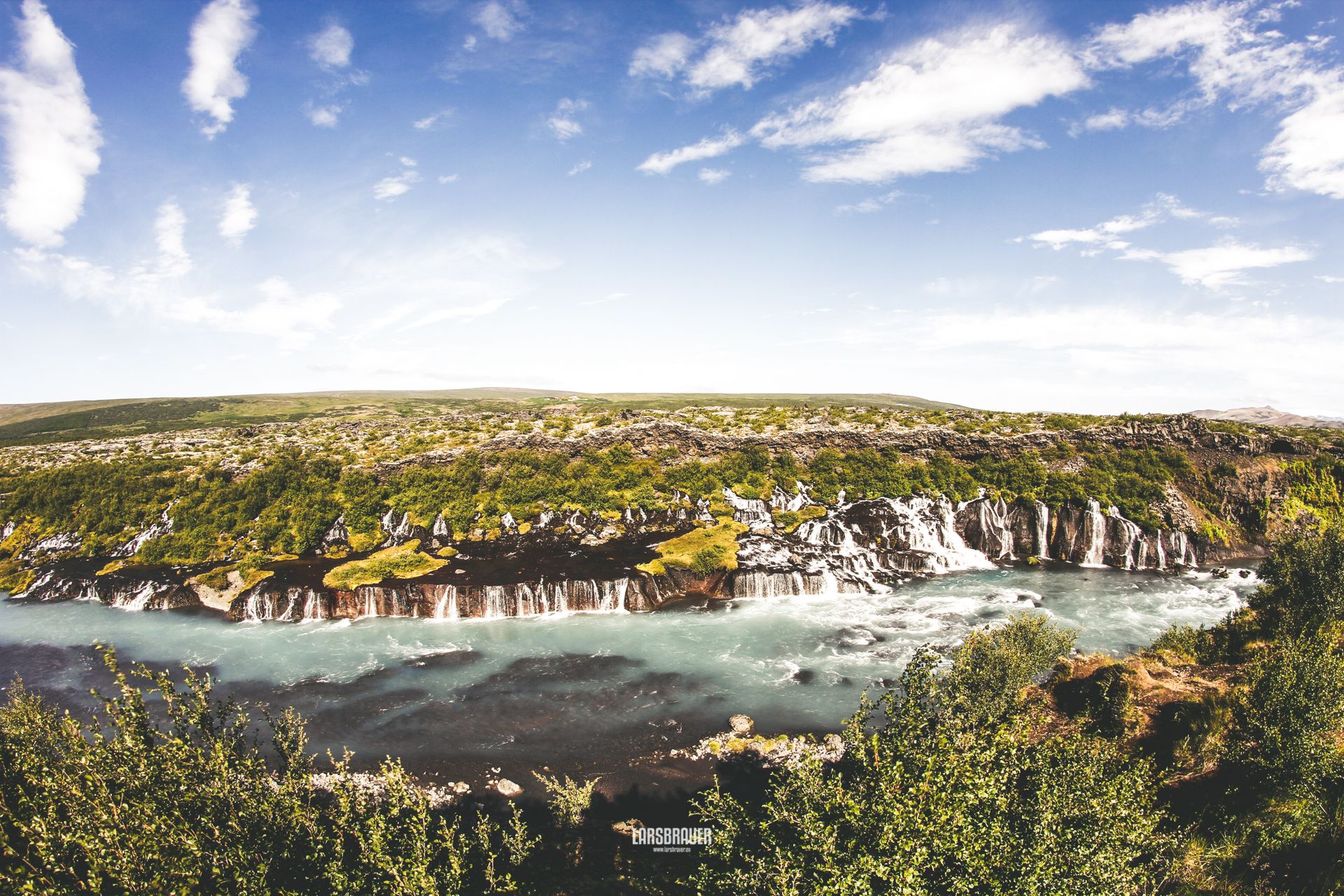 Hraunfossar, Iceland, Iceland