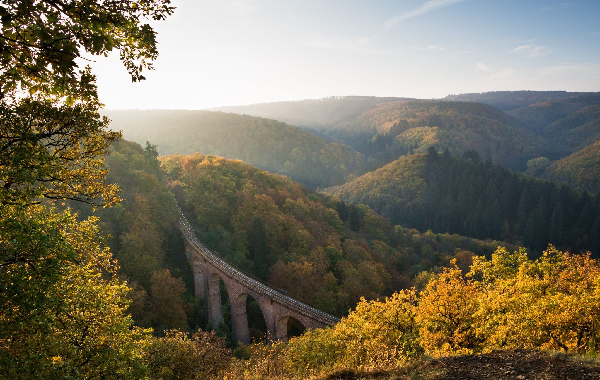 Hubertusviadukt near Boppard, Germany