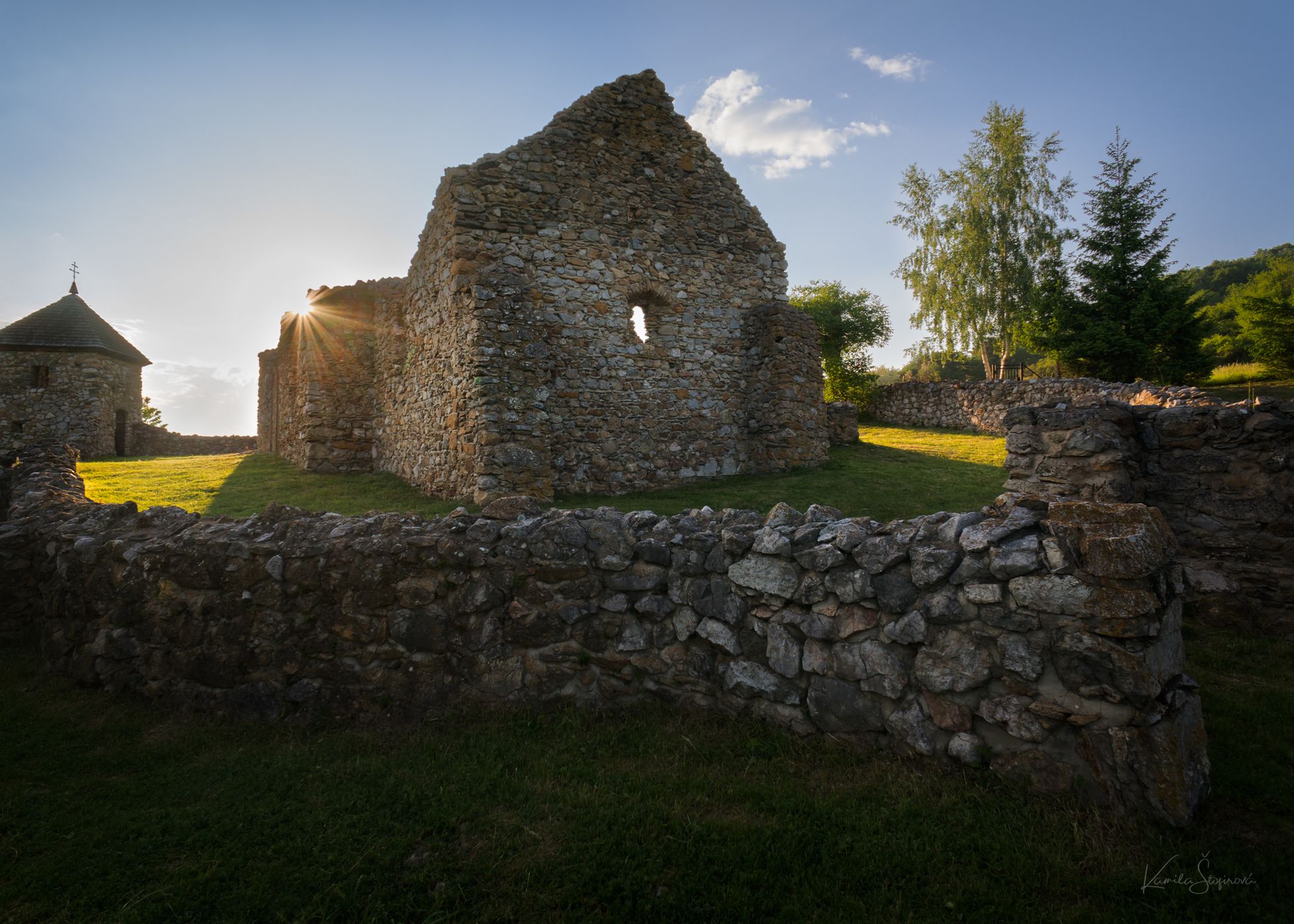 Hussite church ruins, Lucka, Slovakia (Slovak Republic)