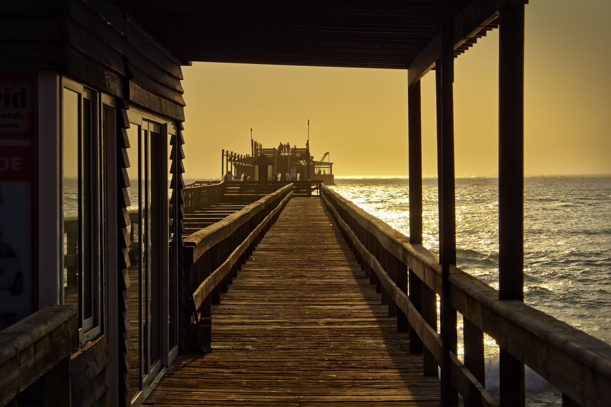 Jettybrücke in Swakopmund, Namibia