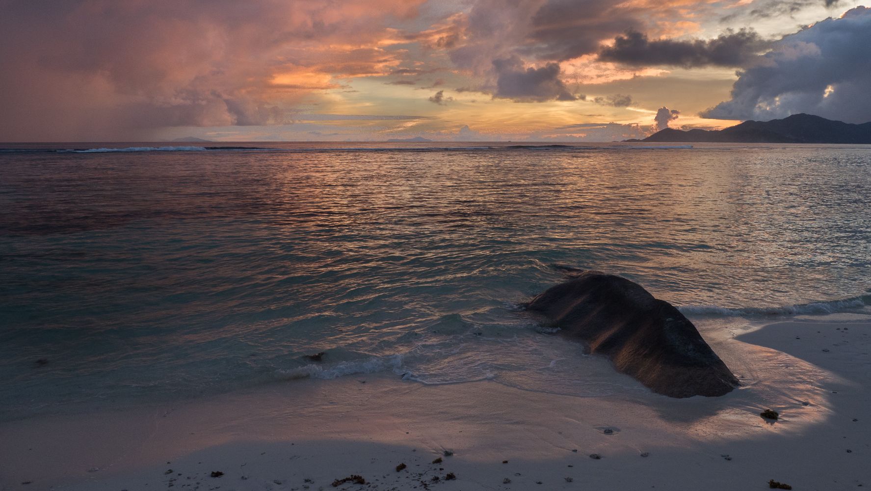 La Digue near pier, Seychelles