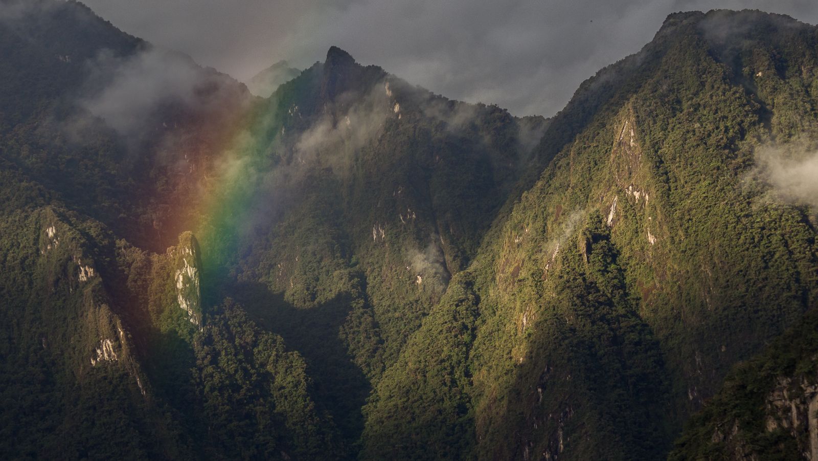 Machu Picchu Rainbow, Peru
