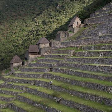 Machu Picchu terraces, Peru