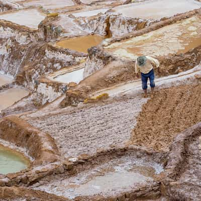 Maras salt mines, Peru