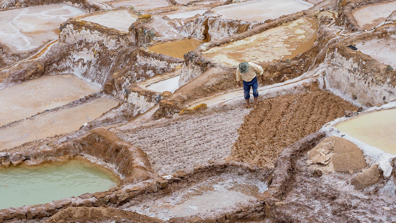 Maras salt mines, Peru