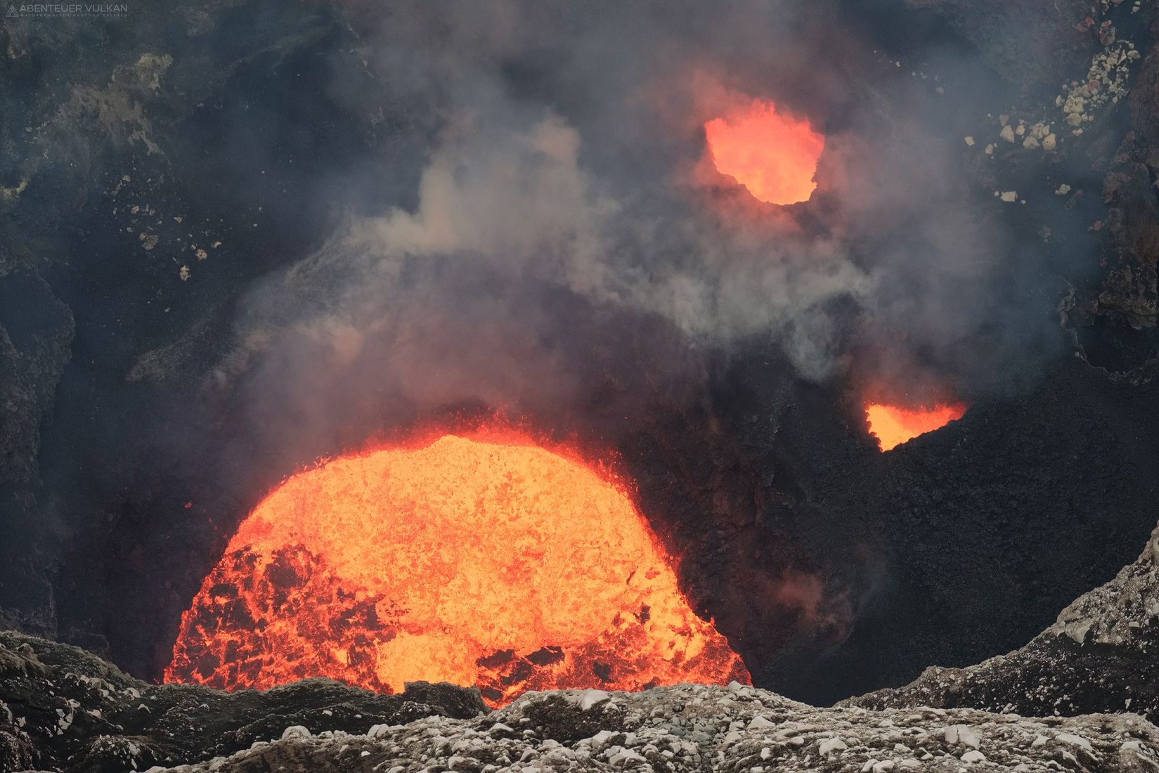 Marum lava lake, Vanuatu