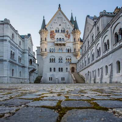 Neuschwanstein Castle Courtyard, Germany