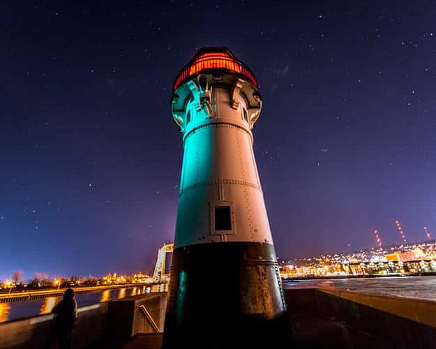 North Pier Duluth, Minnesota