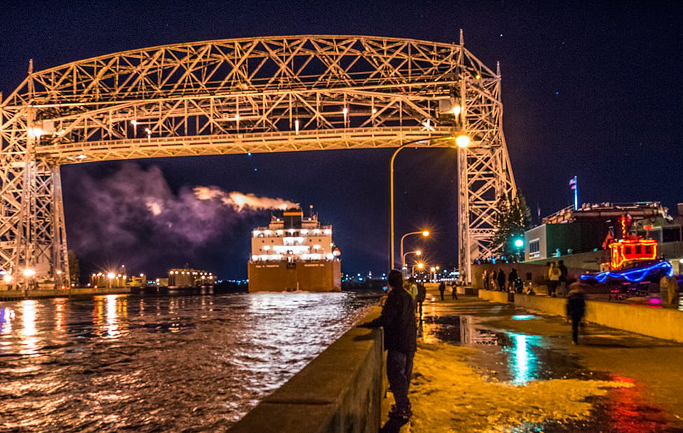 North Pier Duluth, Minnesota, USA