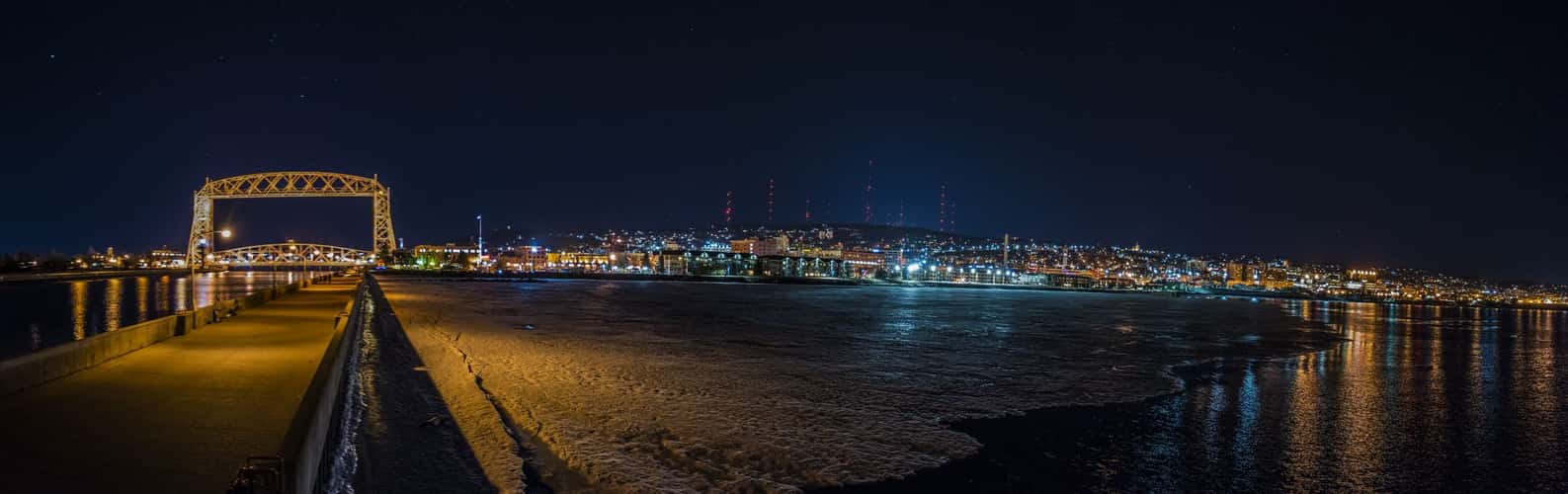 North Pier Duluth, Minnesota
