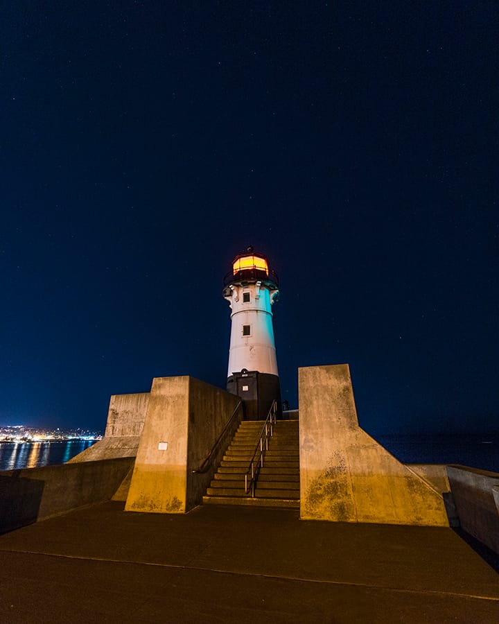 North Pier Duluth, Minnesota, USA