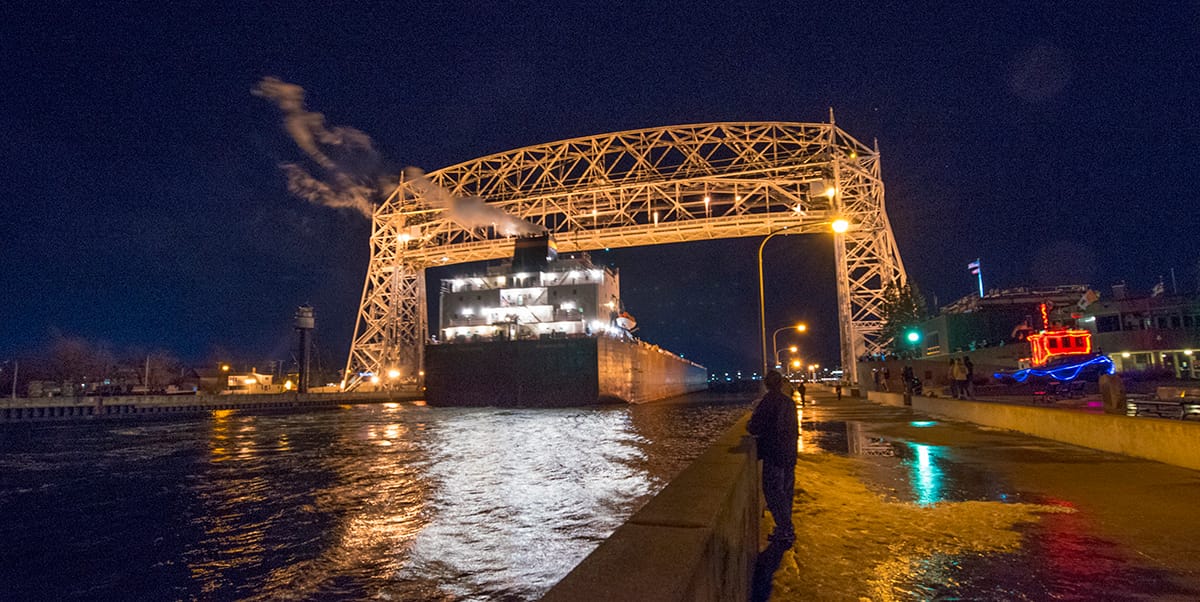 North Pier Duluth, Minnesota, USA