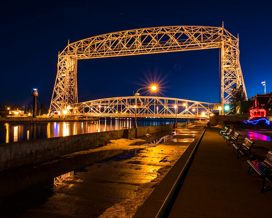 North Pier Duluth, Minnesota, USA