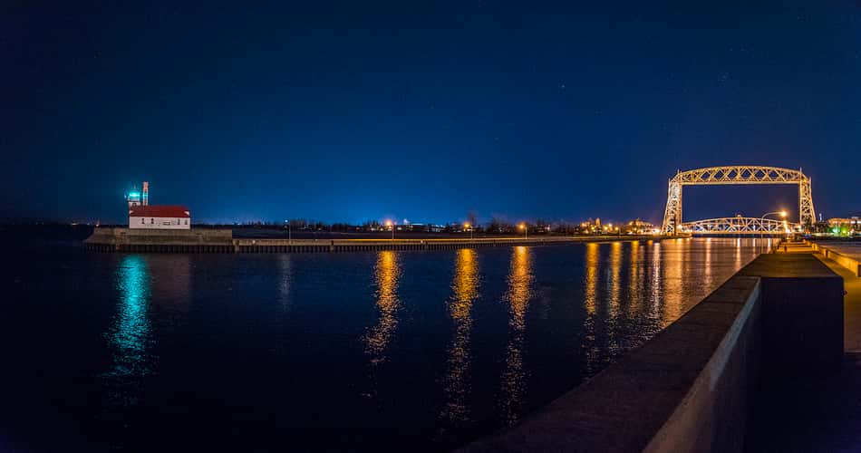 North Pier Duluth, Minnesota