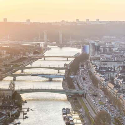 Panorama  De La Côte Sainte Catherine, France