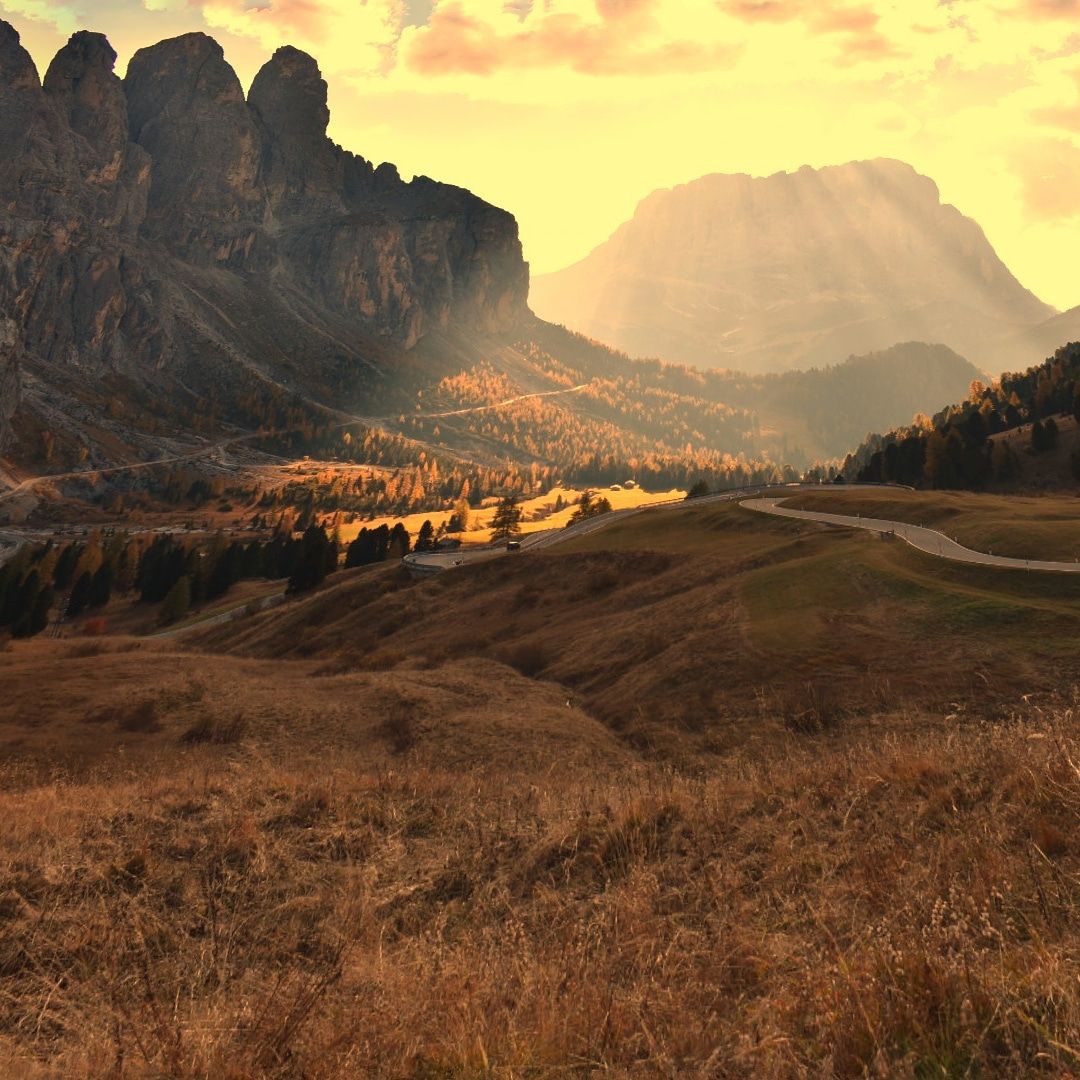 Passo Gardena, Italy
