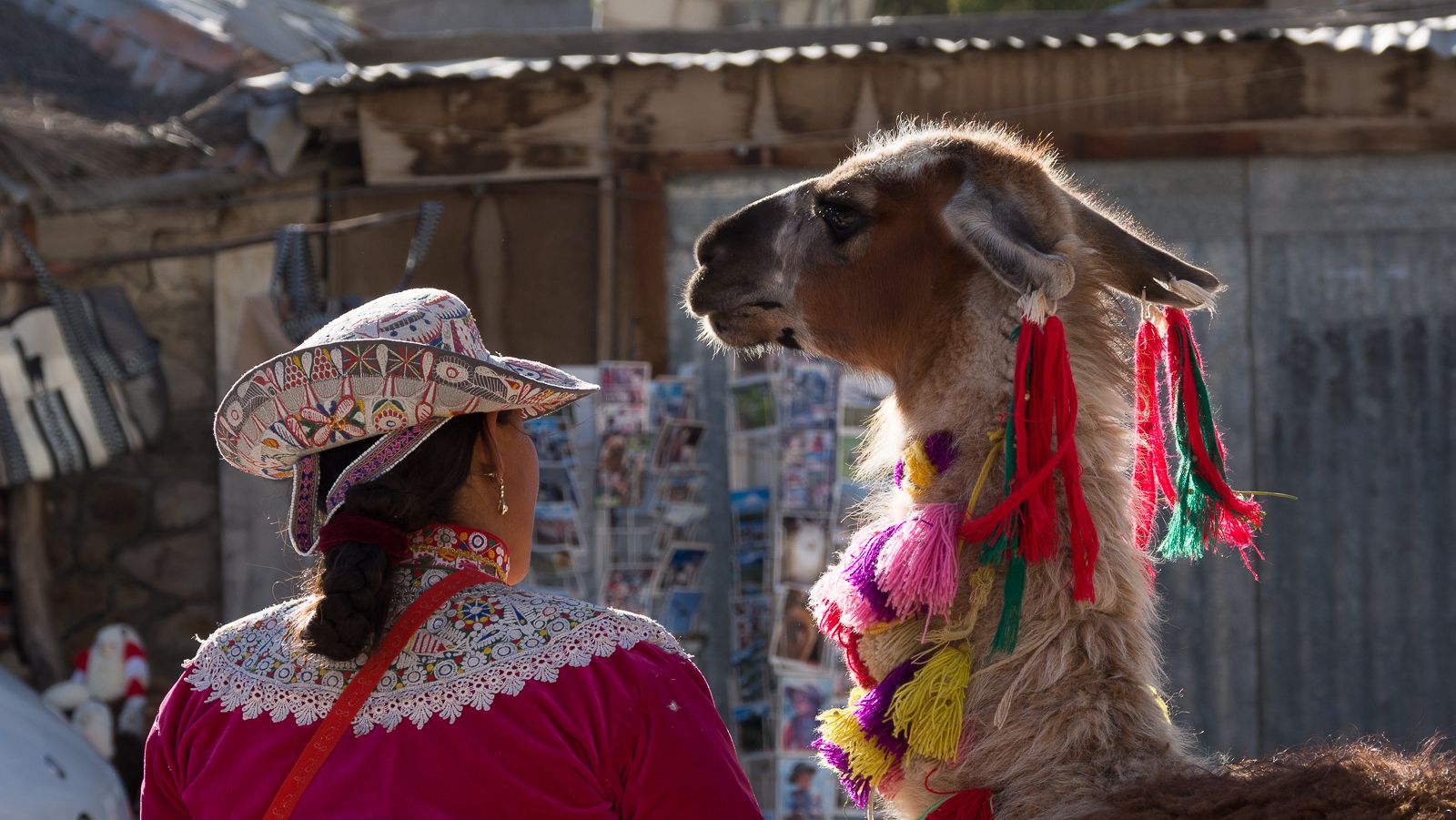 People from Maca, Peru