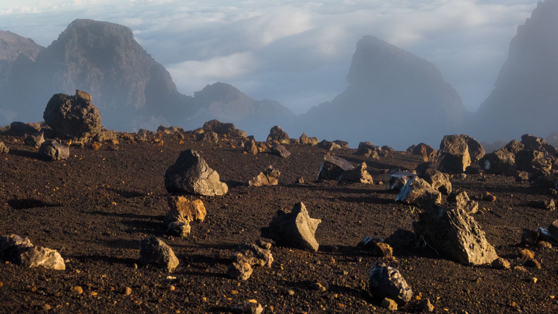 Piton des neiges volcano, Reunion