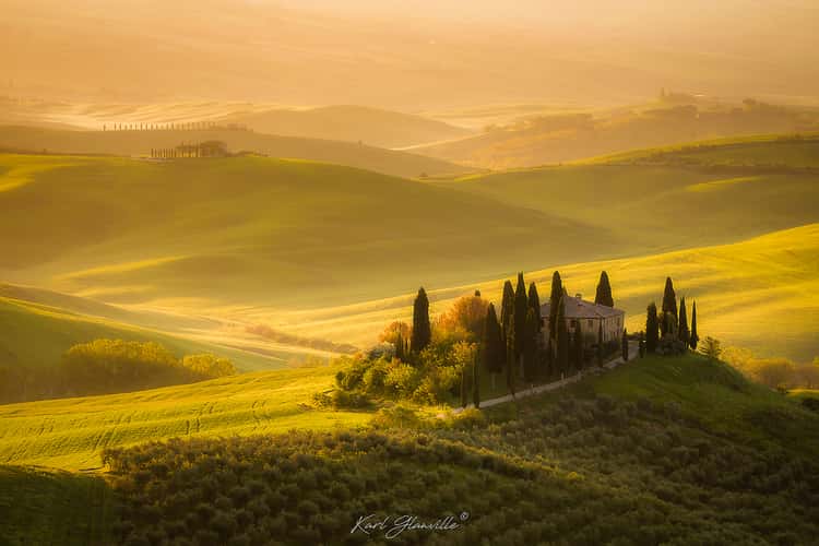 Podere Belvedere in the Val D'orcia Tuscany