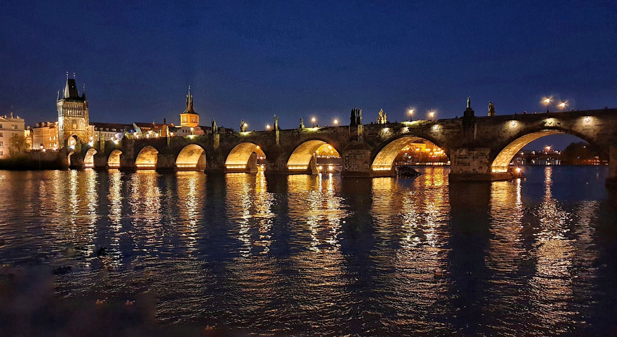 Charles Bridge and Royal Castle, Praque, Czech Republic