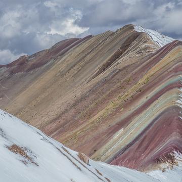 Rainbow mountain , montaña arco iris, Peru