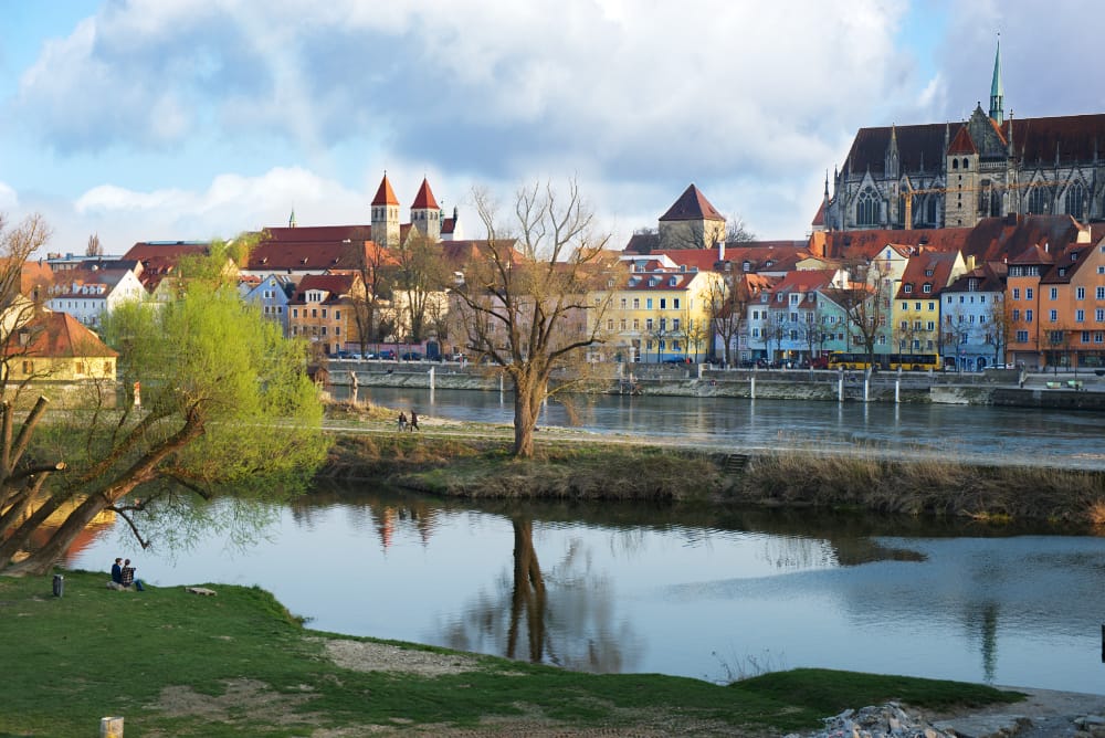 View of Regensburg, Germany