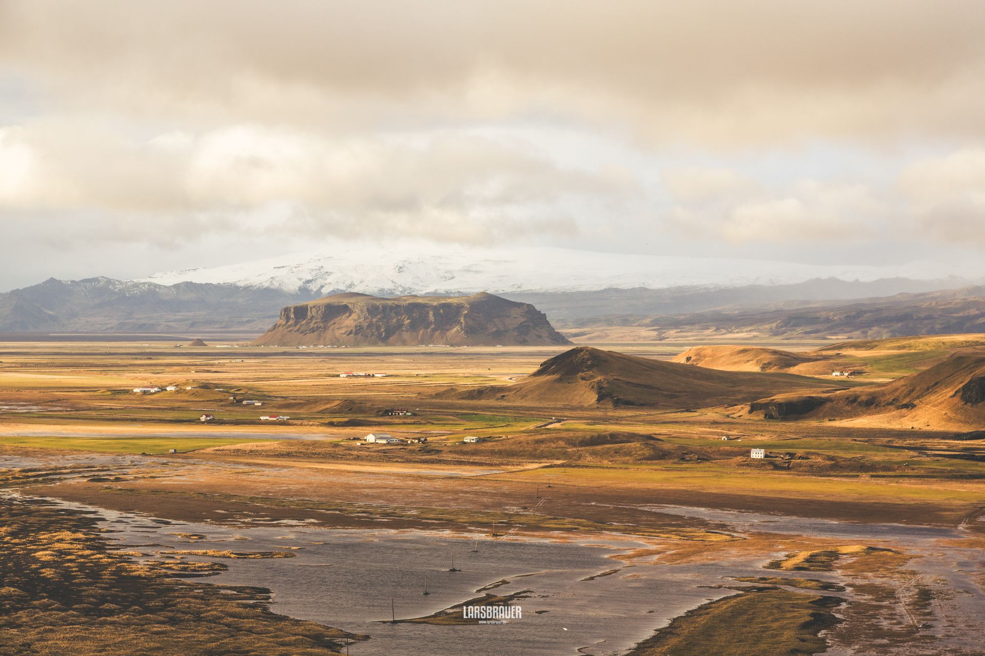 The Endless Black Beach from Dyrhólaey Viewpoint, Iceland