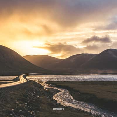 Road in Iceland, Iceland