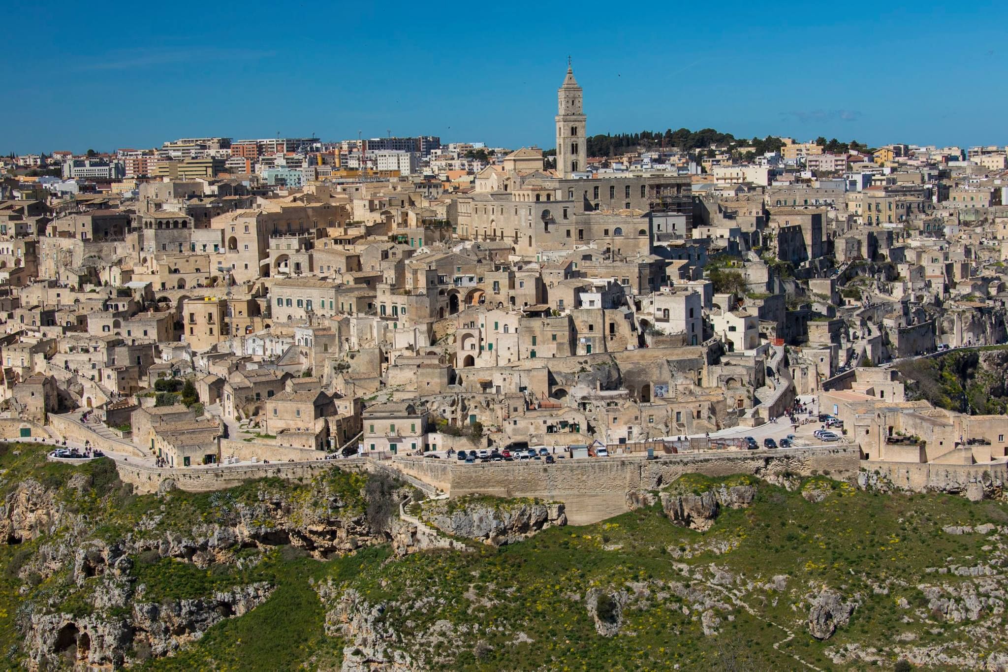 Matera from Chiesa di Sant'Agostino, Italy