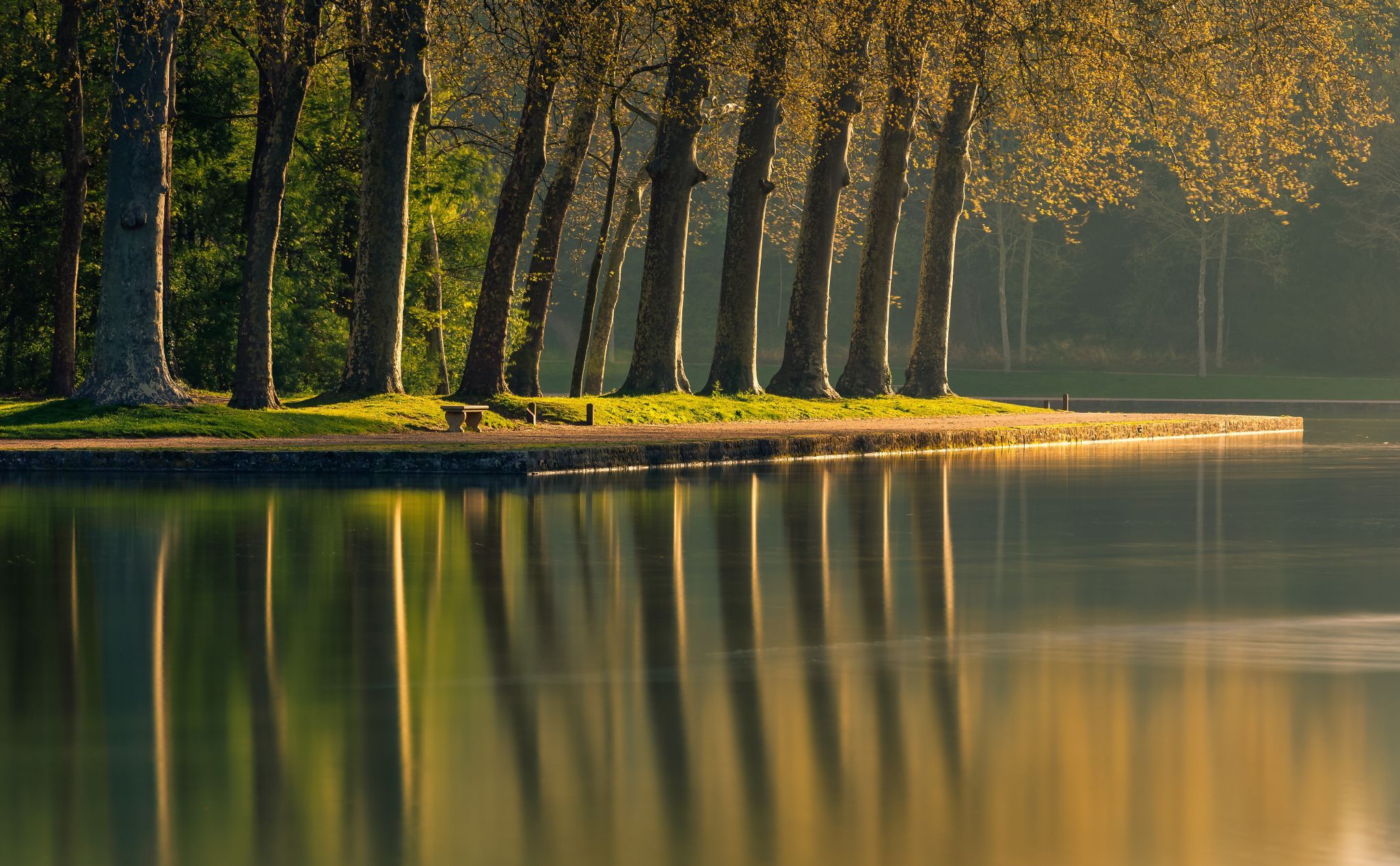 Sceaux Parc near Paris, France