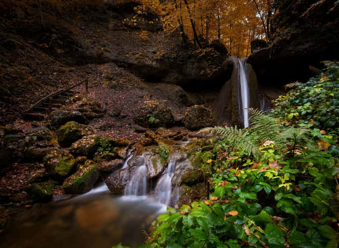 Schwarzenbach Wasserfälle