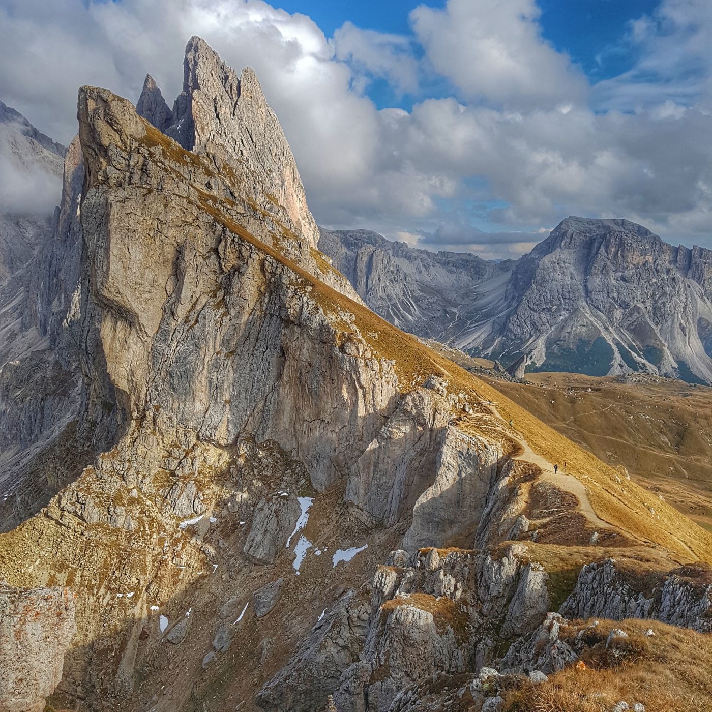 Seceda (close view), Dolomites, Italy