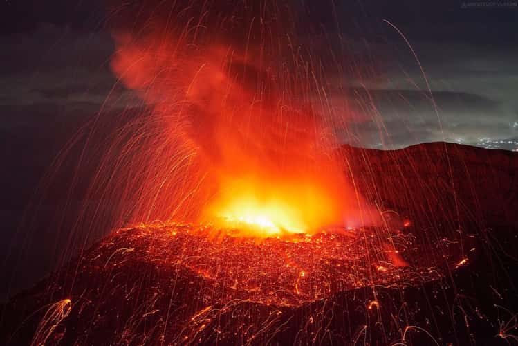 Semeru Volcano