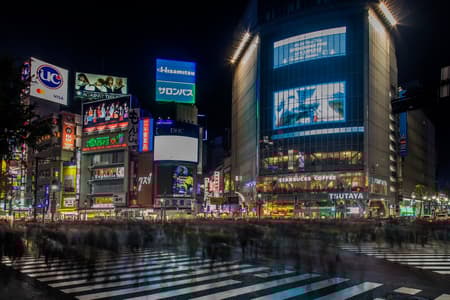 Shibuya Station Crossing