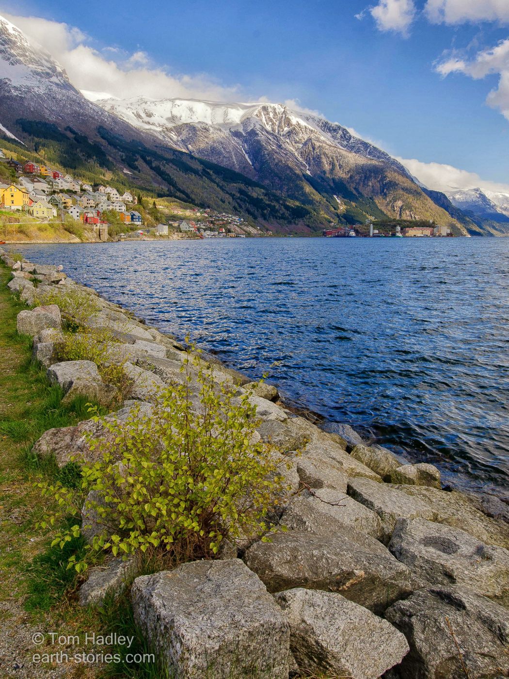 Sørfjorden at Odda, Norway