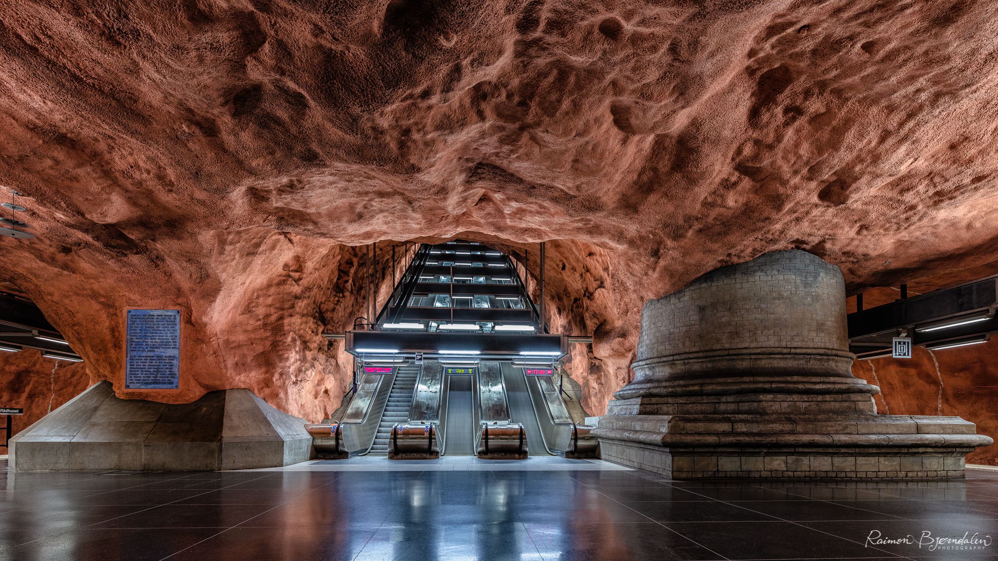 Rådhuset (Subway Station), Stockholm, Sweden