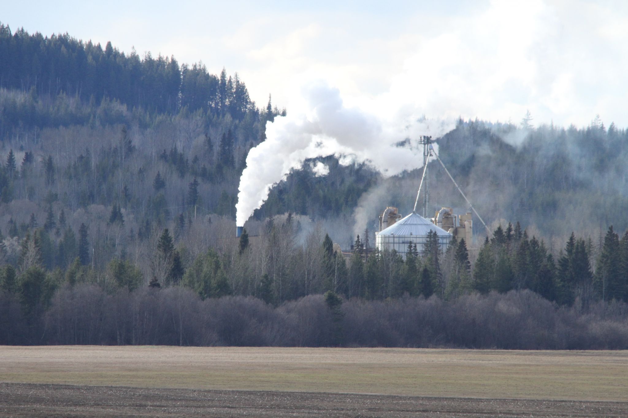 Strathnaver Lumber yard, Canada