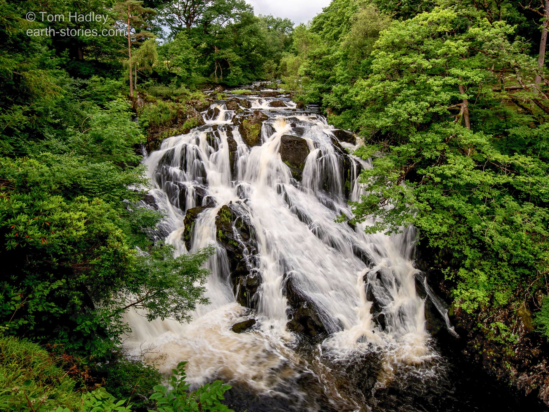 Swallow Falls, Snowdonia, United Kingdom