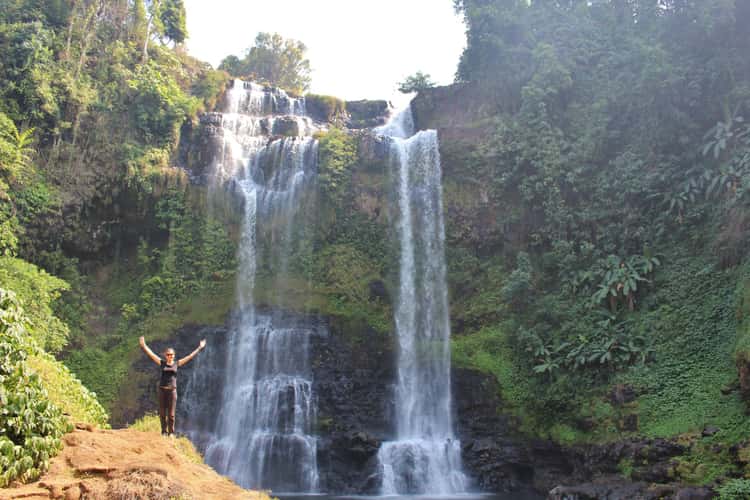 Tad Yuang Waterfall