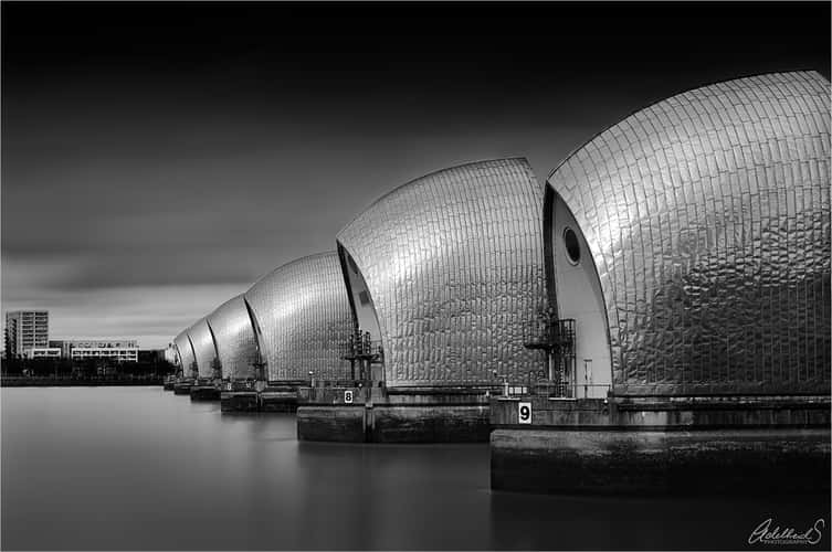 Thames Barrier South Side, London