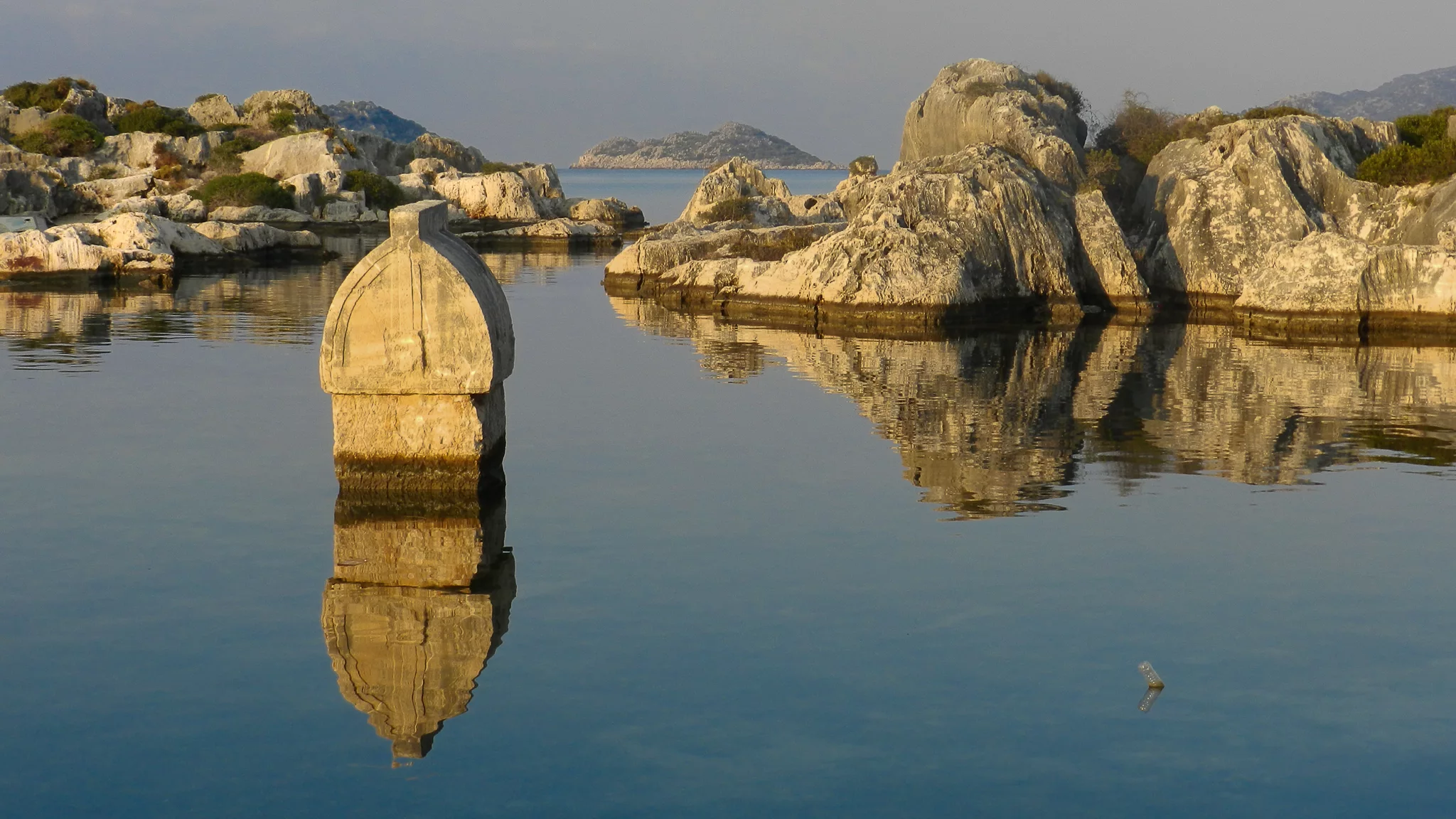 Tomb on the water, Turkey