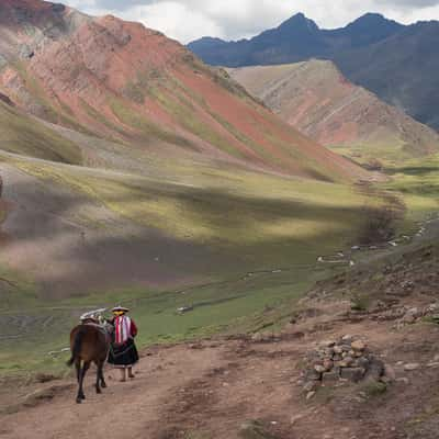 Vinicunca valley, Peru