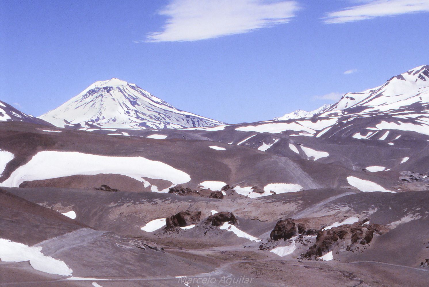 Volcán Maipo, Argentina