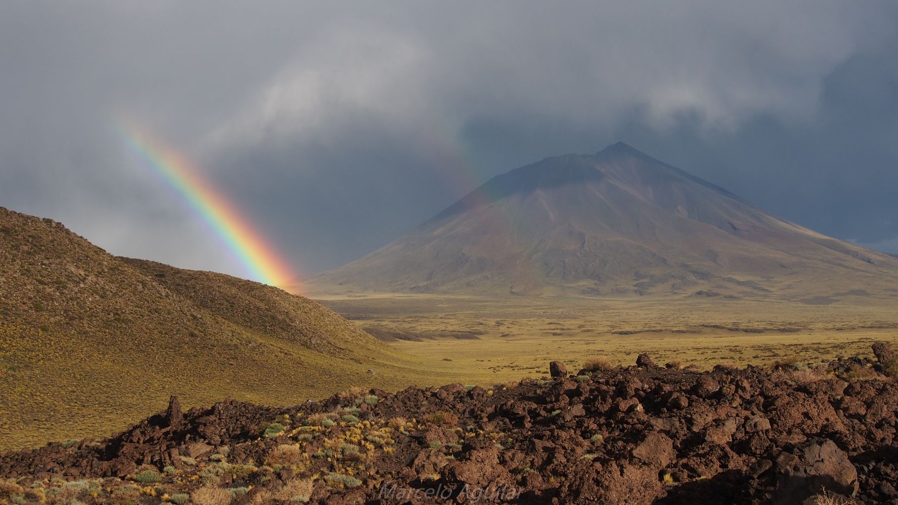 Volcan Payun from real del molle, Argentina