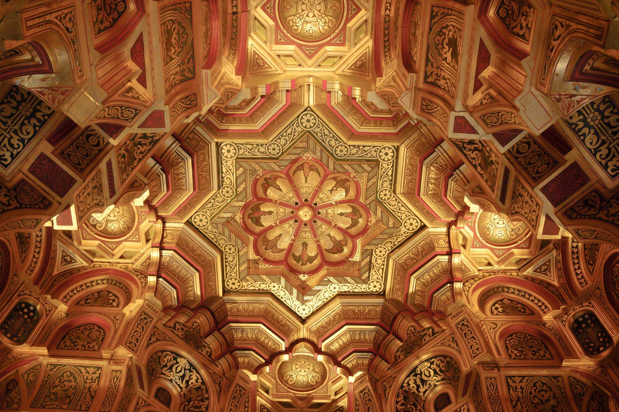 Wales: Arab Room in Cardiff Castle, United Kingdom