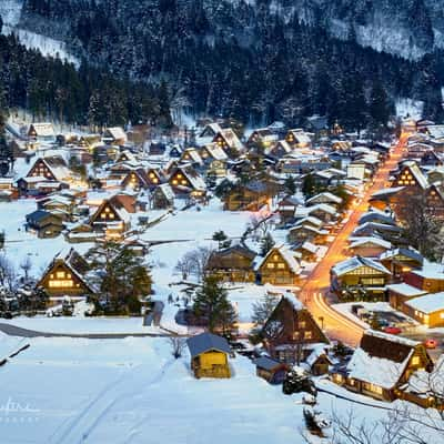 Winter Wonderland Shirakawa-go, Japan