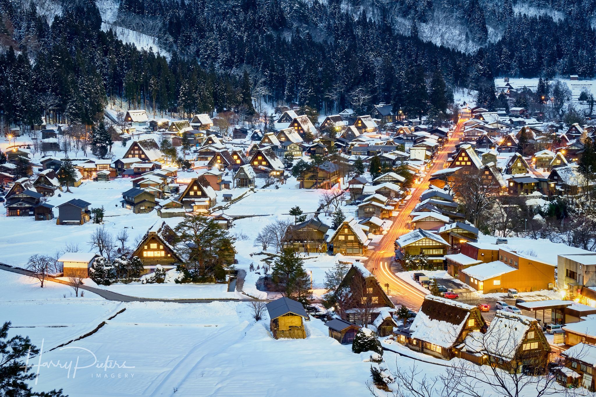 Winter Wonderland Shirakawa-go, Japan
